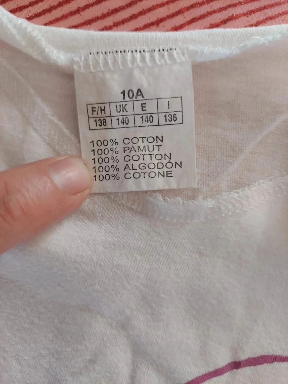 Camiseta de 10 años de fantasía en los hombros – photo 4